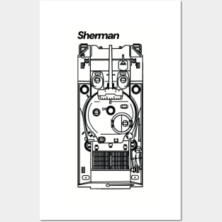 M4 Sherman Posters and Art